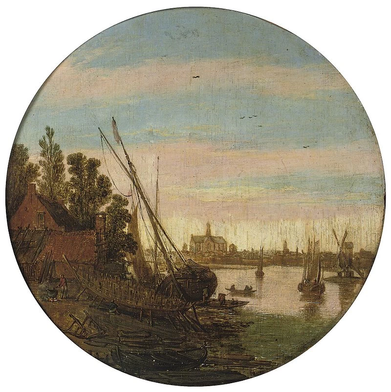 Vista di Haarlem attraverso lo Spaarne - Netherlands Institute for Art